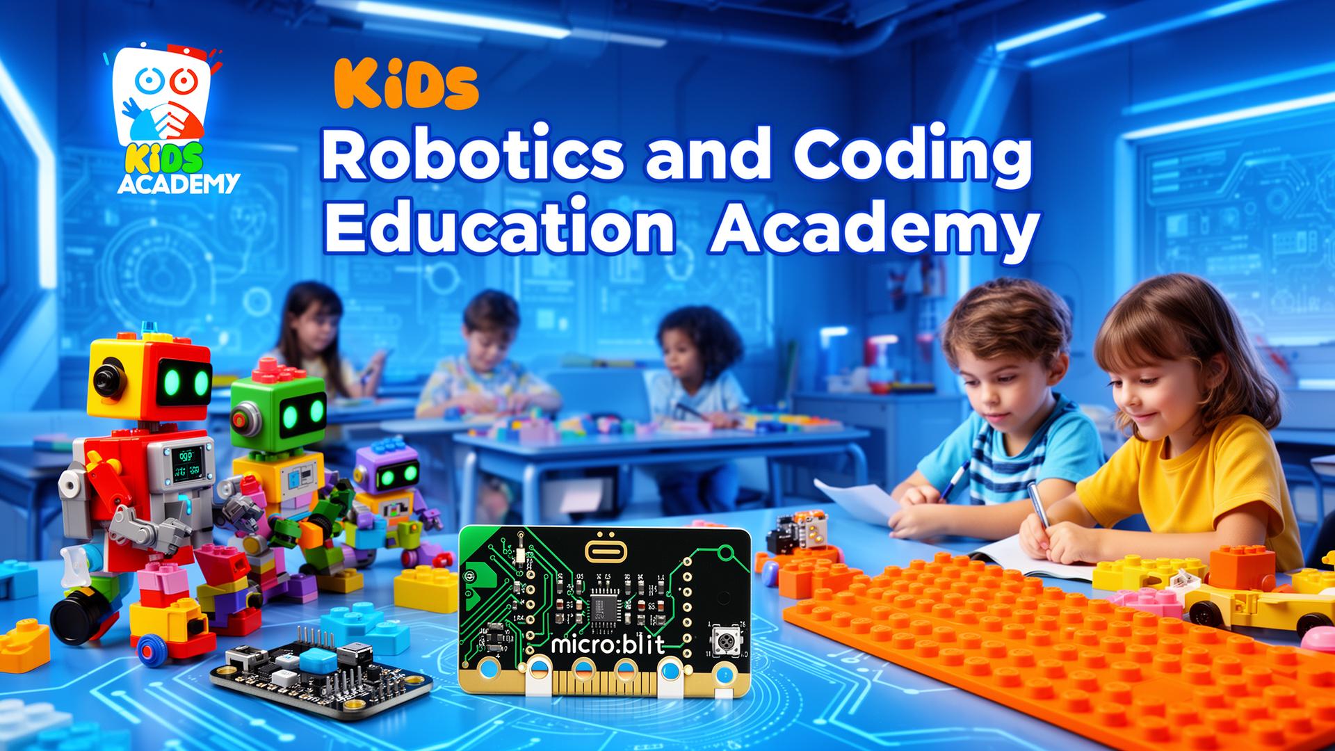 Kids learning robotics